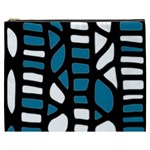 Blue decor Cosmetic Bag (XXXL)  Front