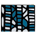 Blue decor Cosmetic Bag (XXXL)  Back