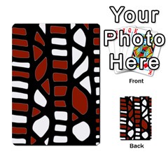 Red Decor Multi-purpose Cards (rectangle) 