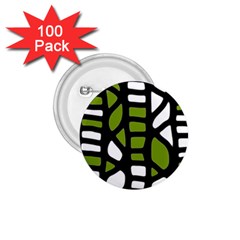 Green Decor 1 75  Buttons (100 Pack)  by Valentinaart