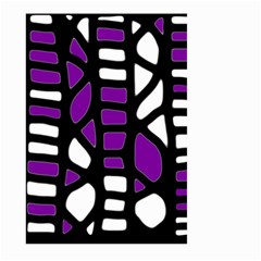 Purple Decor Large Garden Flag (two Sides)