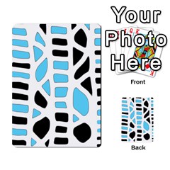 Light Blue Decor Multi-purpose Cards (rectangle) 