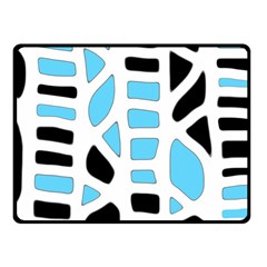 Light Blue Decor Fleece Blanket (small)