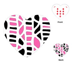 Pink Decor Playing Cards (heart) 