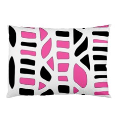 Pink Decor Pillow Case by Valentinaart