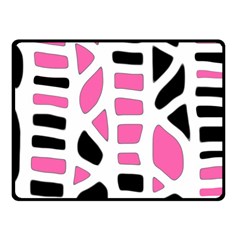 Pink Decor Fleece Blanket (small)