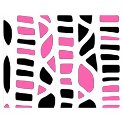 Pink Decor Double Sided Flano Blanket (medium) 