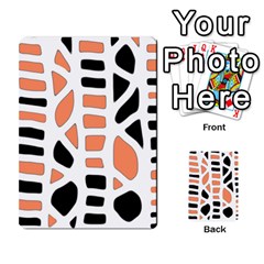 Orange Decor Multi-purpose Cards (rectangle) 