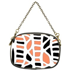 Orange Decor Chain Purses (one Side)  by Valentinaart