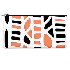 Orange Decor Pencil Cases by Valentinaart