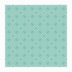 Light Blue Lattice Pattern Medium Glasses Cloth by TanyaDraws