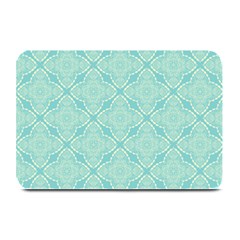 Light Blue Lattice Pattern Plate Mats