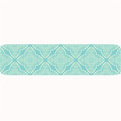 Light Blue Lattice Pattern Large Bar Mats