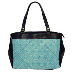 Light Blue Lattice Pattern Office Handbags by TanyaDraws