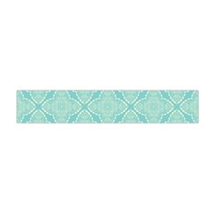 Light Blue Lattice Pattern Flano Scarf (mini)