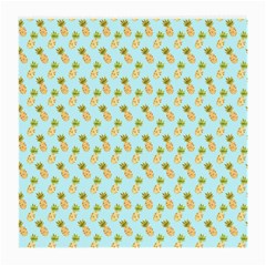 Tropical Watercolour Pineapple Pattern Medium Glasses Cloth (2-side)