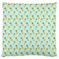 Tropical Watercolour Pineapple Pattern Large Cushion Case (two Sides)