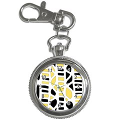 Yellow Decor Key Chain Watches by Valentinaart