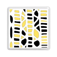 Yellow Decor Memory Card Reader (square) 