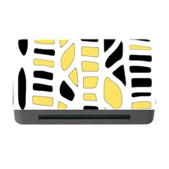 Yellow Decor Memory Card Reader With Cf