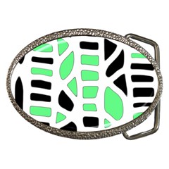 Light Green Decor Belt Buckles by Valentinaart