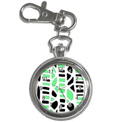 Light Green Decor Key Chain Watches by Valentinaart