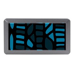 Deep Blue Decor Memory Card Reader (mini) by Valentinaart