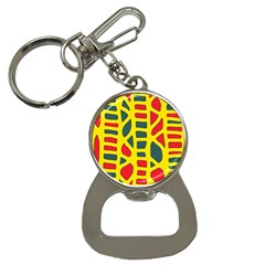 Yellow, green and red decor Bottle Opener Key Chains