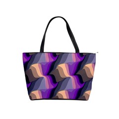 Wavy Pattern                                                                                           Classic Shoulder Handbag by LalyLauraFLM