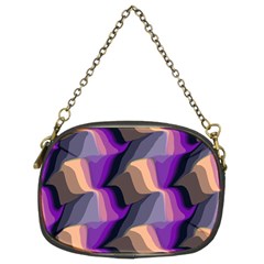 Wavy Pattern                                                                                           	chain Purse (two Sides)