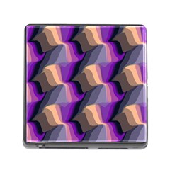 Wavy Pattern                                                                                           			memory Card Reader (square) by LalyLauraFLM