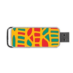 Abstract Decor Portable Usb Flash (two Sides)