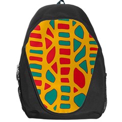 Abstract Decor Backpack Bag by Valentinaart