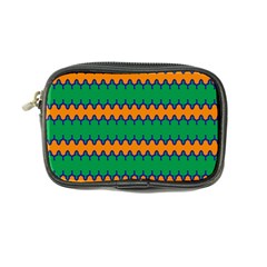 Orange Green Chains                                                                                            	coin Purse by LalyLauraFLM