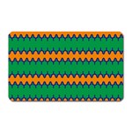 Orange green chains                                                                                            			Magnet (Rectangular) Front