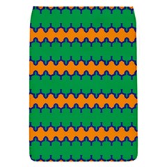 Orange Green Chains                                                                                           			removable Flap Cover (s) by LalyLauraFLM