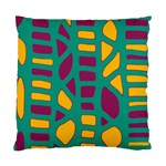 Green, purple and yellow decor Standard Cushion Case (Two Sides) Front