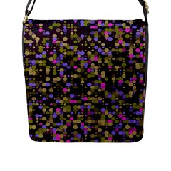 Dots                                                                                             			flap Closure Messenger Bag (l) by LalyLauraFLM