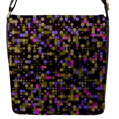 Dots                                                                                             			flap Closure Messenger Bag (s) by LalyLauraFLM