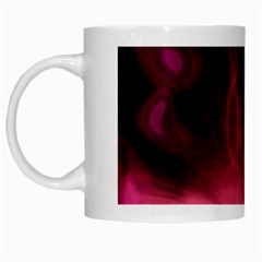 Pink Red Texture                                                                                              White Mug by LalyLauraFLM