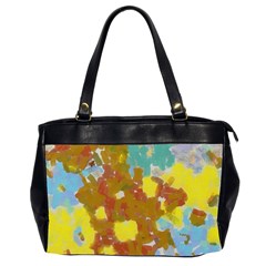 Paint Strokes                                                                                               Oversize Office Handbag (2 Sides) by LalyLauraFLM