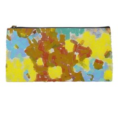 Paint Strokes                                                                                               	pencil Case by LalyLauraFLM