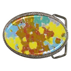 Paint Strokes                                                                                               			belt Buckle by LalyLauraFLM