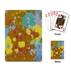 Paint Strokes                                                                                               			playing Cards Single Design by LalyLauraFLM