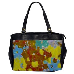 Paint Strokes                                                                                               			oversize Office Handbag by LalyLauraFLM