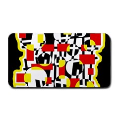 Red And Yellow Chaos Medium Bar Mats