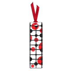 Red Circles Small Book Marks by Valentinaart