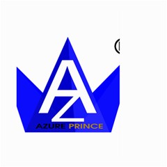 Azure Prince Large Garden Flag (two Sides)