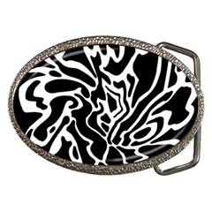 Black And White Decor Belt Buckles