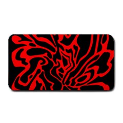 Red And Black Decor Medium Bar Mats